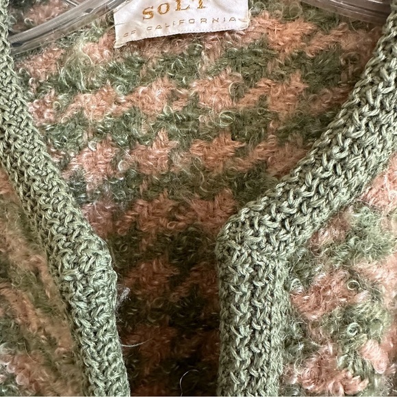 Vintage Solt of California Long
Houndstooth Print Coat - Picture 3 of 12